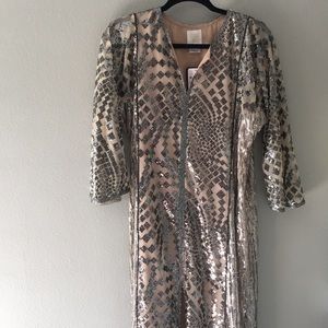 Anna Sui Sequin Gown sz S